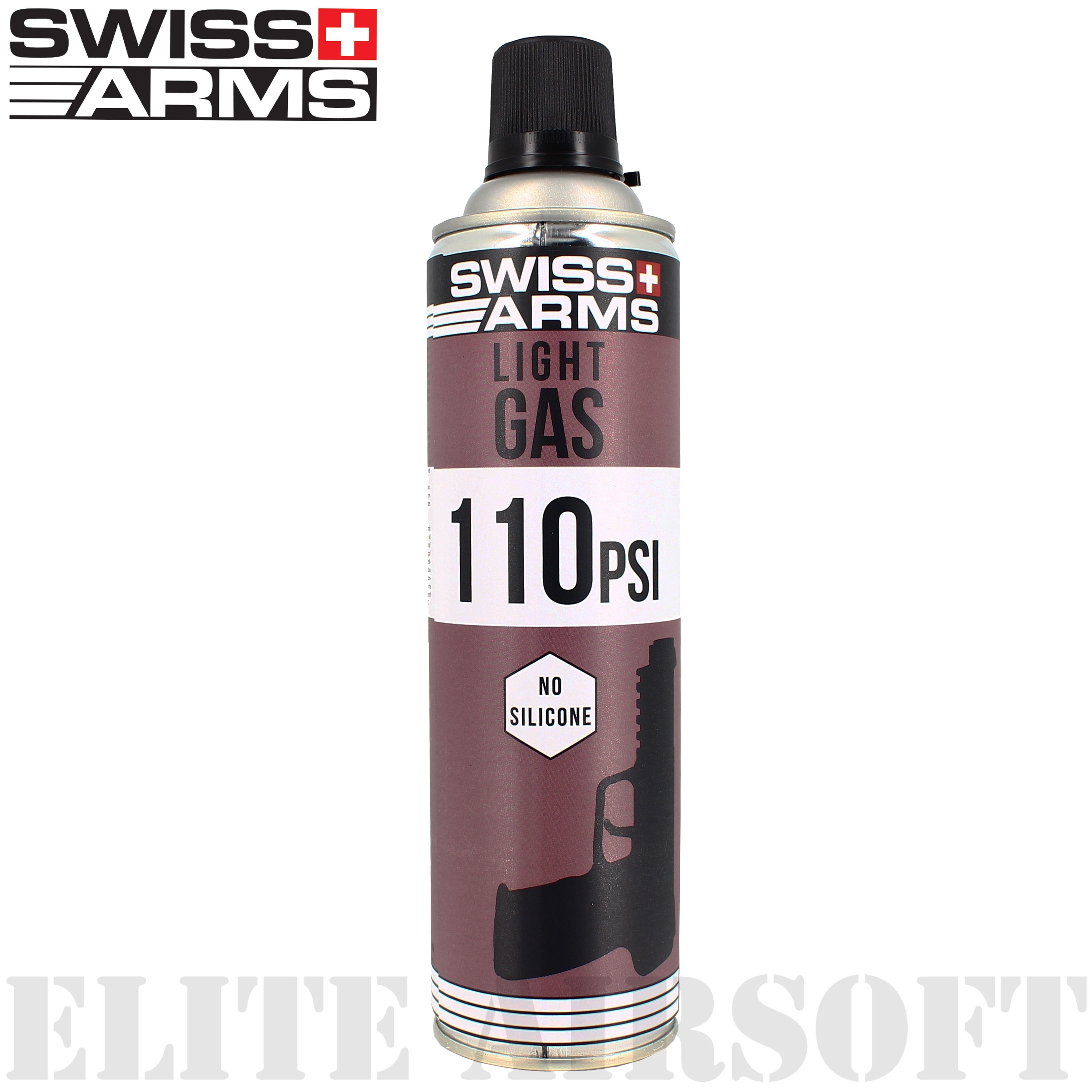 Swiss Arms - Bouteille de gaz 5-7 Light - 110 PSI - 600ml - Sec