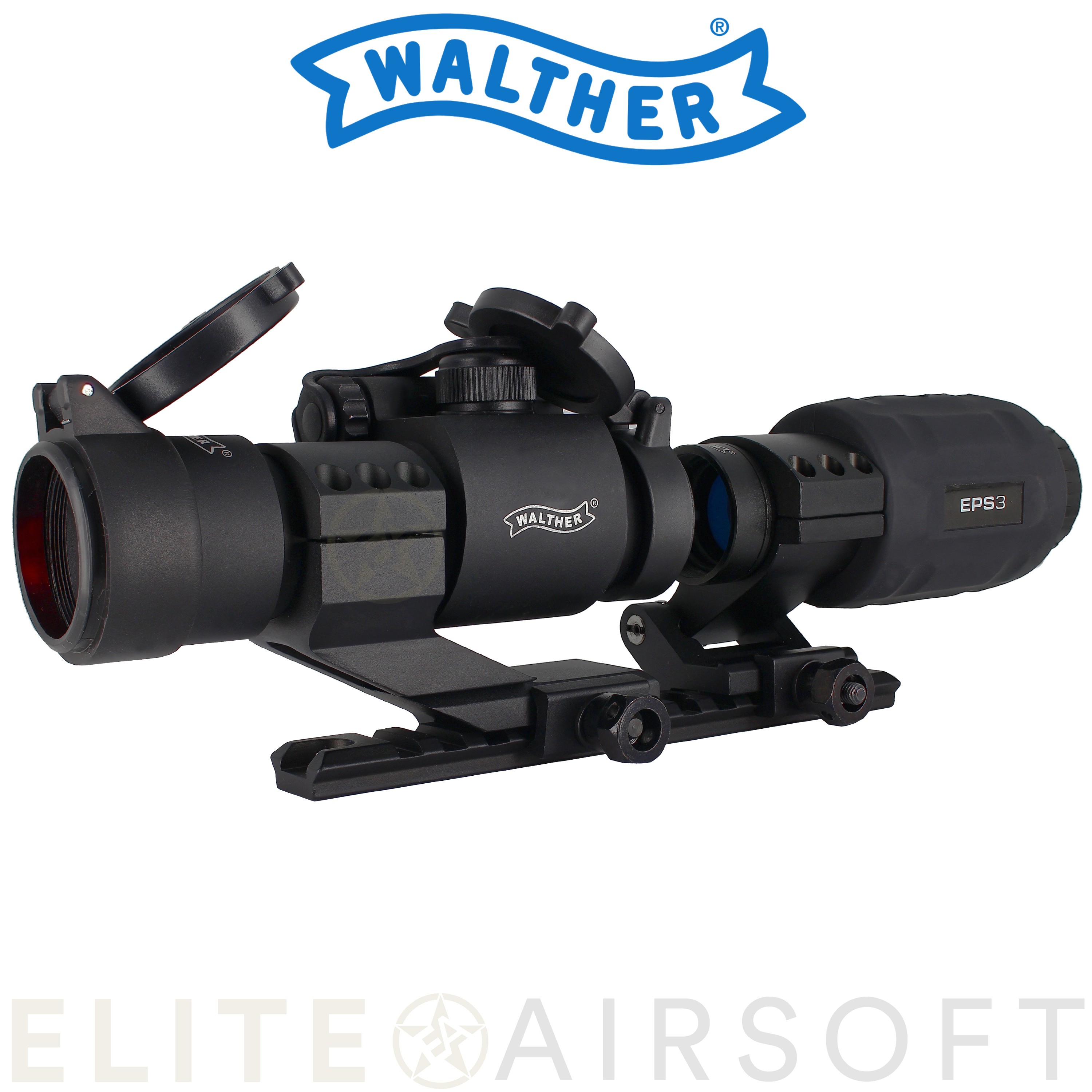 Walther - Combo X3 Walther EPS3 - Viseur point rouge + Magnifier