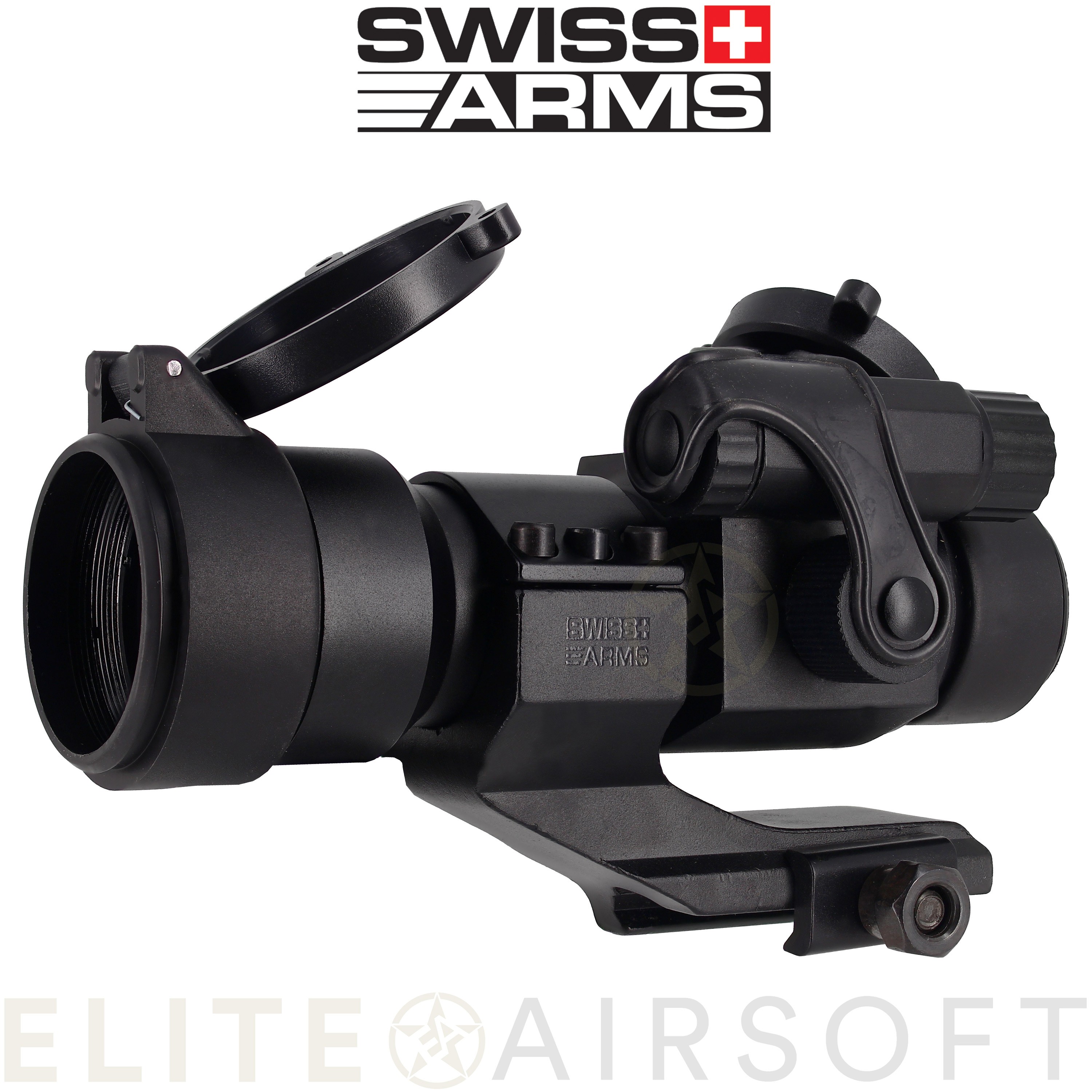 Swiss arms - Viseur point rouge type M3 - Noir - Elite Airsoft