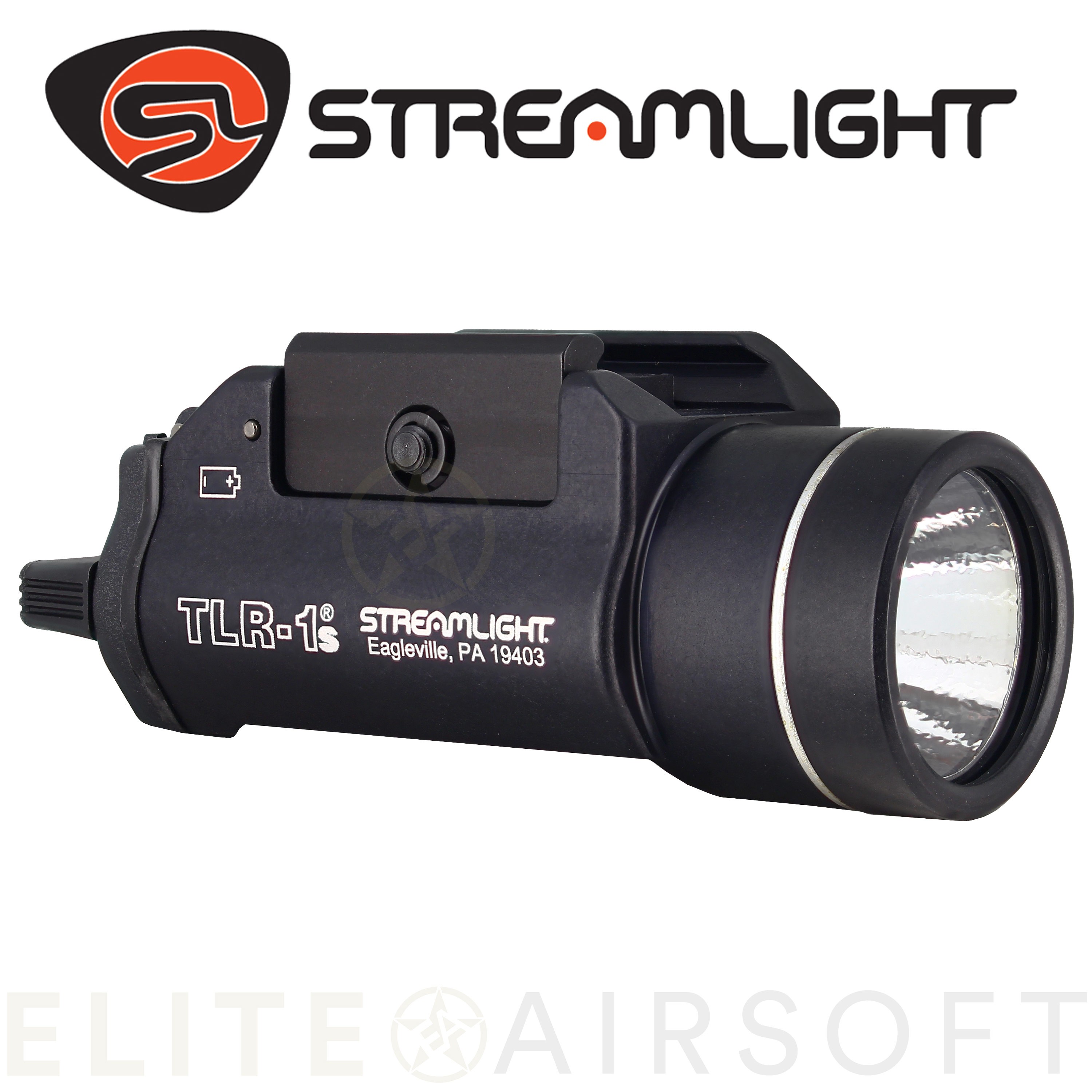 Streamlight - Lampe tactique TLR-1s - 300 Lumens - Noire - Elite Airsoft