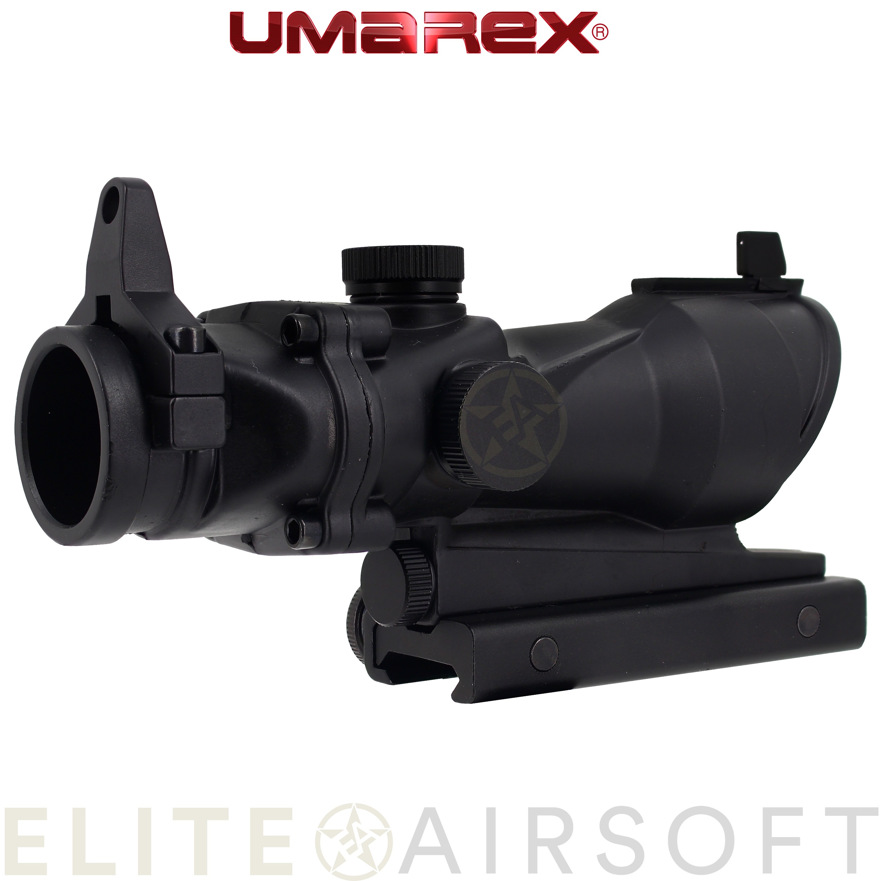 Umarex - Viseur point rouge Nano Point 4 type ACOG - Noir - Elite